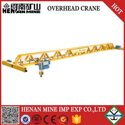 Light Duty Top Roof Traveling Motor Driven Electric Hoist 2 ton Single One Beam Girder Overhead Bridge Crane EOT Crane for sale