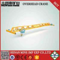 New generation eot 5 ton overhead crane single girder overhead travelling crane with eot crane